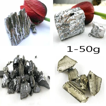 1-50g įvairių Tipų Gryno Metalo Bismuto 99.99% Sb, Bi Cr Gd M. Zn Geras ir kt elementai, Aukštos Kokybės ir Didelio Grynumo metalo