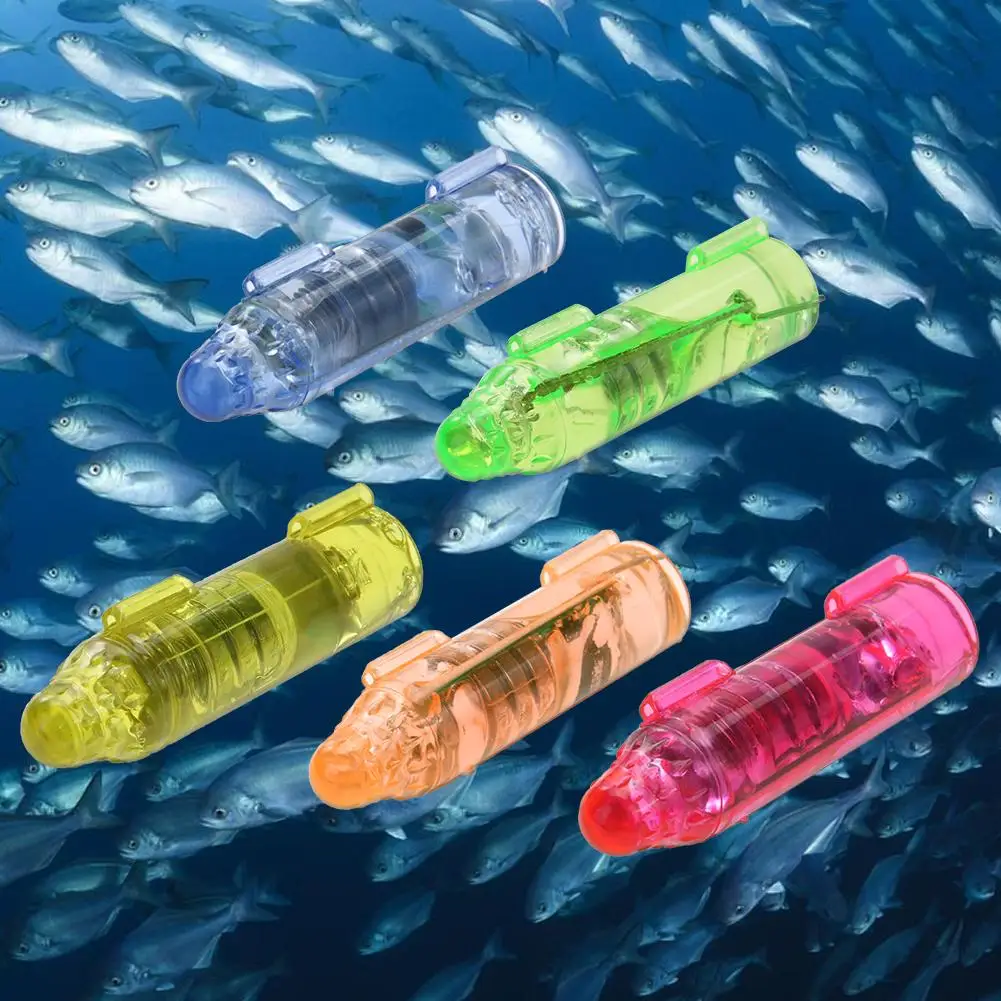 Povandeninis Mini Žuvų Traukos Rodiklis Suvilioti LED Mirksi Šviesos Masalas Lauko Pramogų Kūrybos Žvejybos Įrankių Priedų Nuotrauka 1