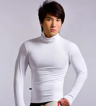 2013 m. rudens ir žiemos vyrų ilgas rankovėmis marškinėliai basic šilumos apatiniai vientisos spalvos ilgai johns apatiniai tinkinti