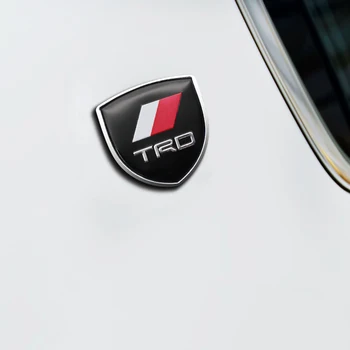 3D Metalo Automobilio Langą Galiniai Kuro Bako Auto Emblemų Ženklelis Lipdukas Toyota TRD VIOS Avensis Auris Hilux 