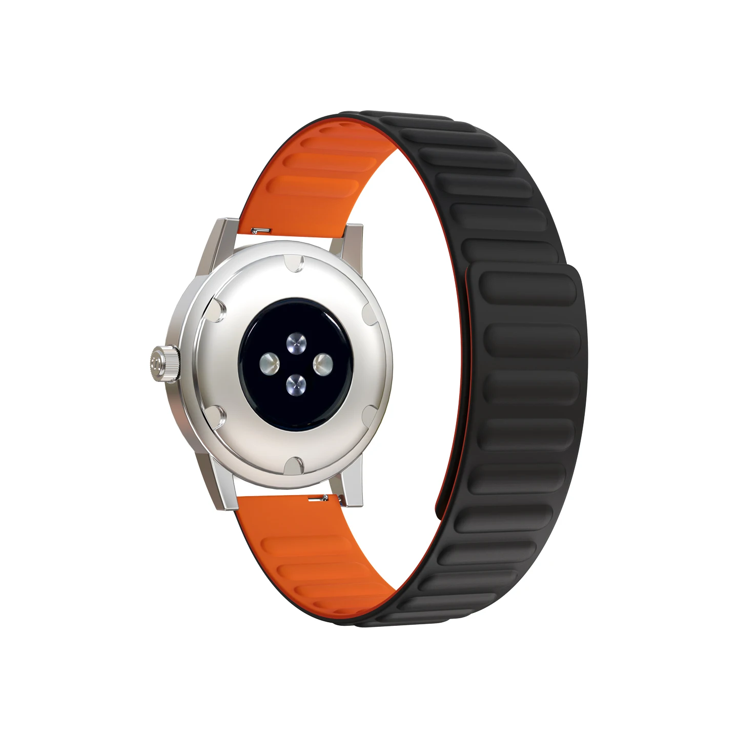 22mm WatchBand Diržu, Huawei Žiūrėti pro 3 / GT 2 46mm GT2 pro Smart Apyrankė Sporto Silikono magnetine kilpa Apyrankę Wriststrap Nuotrauka 3