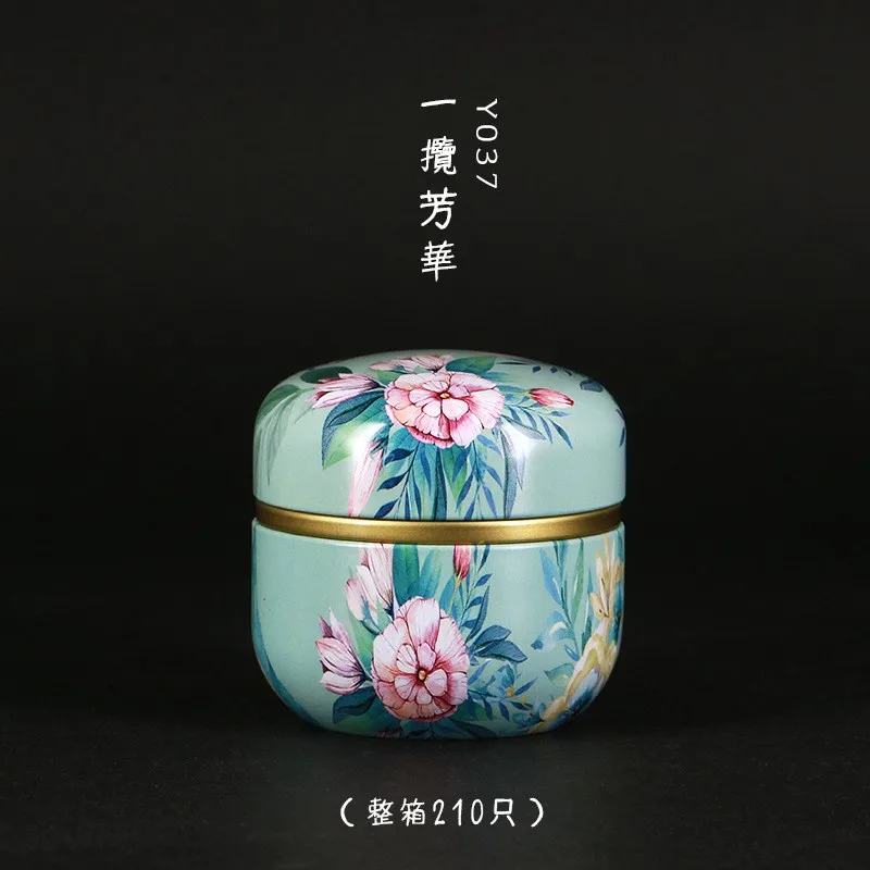 50ml Japonų Stiliaus Virtuvė Arbatos Dėžutė Jar Saugojimo Turėtojas Gėrybių Saldainius Dėžutėse Teaware Arbatos Dežutės Alavo Konteinerių Saugojimo Dėžutė Nuotrauka 5