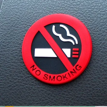 Automobilių Lipdukas Įspėjimo nerūkantiems Logotipą, skoda golf 4 