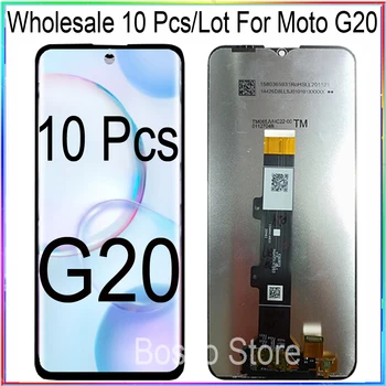 Didmeninė 10 Vnt./Daug Moto G20 LCD Ekranas su Touch 