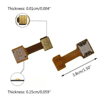 Hibridinis Dvigubai Dual SIM Kortele, Micro SD Adapteris, skirtas 