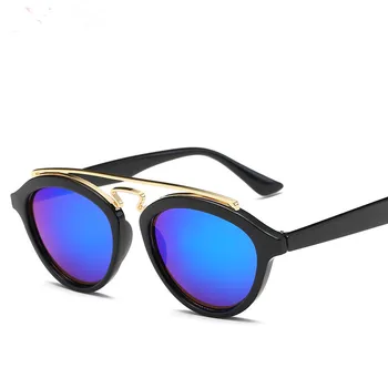 LONSY Mados Cat Eye Akiniai nuo saulės Moterims Derliaus Prabangos Prekės ženklo Dizaineris Cateye Saulės Akiniai Moterų UV400 Akiniai oculos de sol