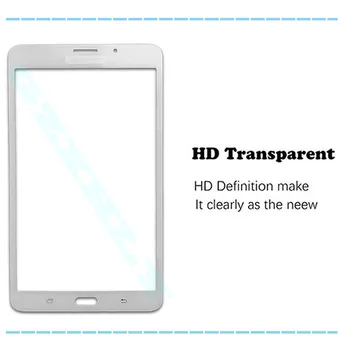Naujas Priekinis Stiklas (Ne Touch skaitmeninis keitiklis) LCD Ekranas Išorinis Skydas Pakeitimo 