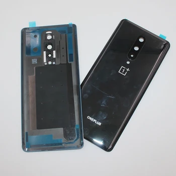 Originalą OnePlus 8 Atgal Baterijos Dangtelis Durys Galinis Stiklas vienas plius 8 Baterijos Dangtelis 1+8 Būsto Atveju Fotoaparatas Objektyvo & Klijai