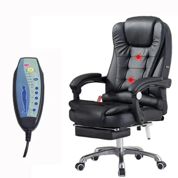 Prabangių Biuro baldų sillas de escritorio oficina swivel natūralios odos executive ergonomiškas masažo kėdės, biuro kėdės