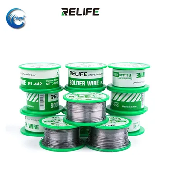 RELIFE Lr-440 Lydmetalio Vielos, kurių Sudėtyje yra Kanifolija Core 0,3 mm 0,4 mm, 0,5 mm, 0,6 mm 183℃ Vidutinės Temperatūros Aktyvus Alavo Suvirinimo Įrankis No-clean