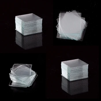 Stiklo Mikro Padengti Lapeliai 18x18mm Mikroskopo stiklelio Apima Didmeninės 100vnt/box Professional Stiklo danga