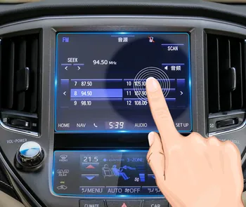 Toyota Crown 2018 Automobilių Navigacijos Screen Protector, Centrinis Kontrolės Ekranas,grūdintas Stiklas, Ekrano Apsauginės Plėvelės
