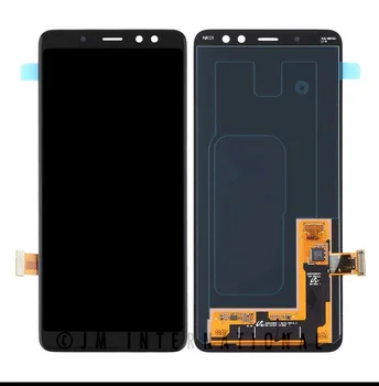 Už A530 Ekrano Rėmelis, Skirtas Samsung Galaxy A8 2018 A530 Lcd Ekranas Jutiklinis Ekranas Skaitmeninis Keitiklis Asamblėjos Atsarginės Dalys