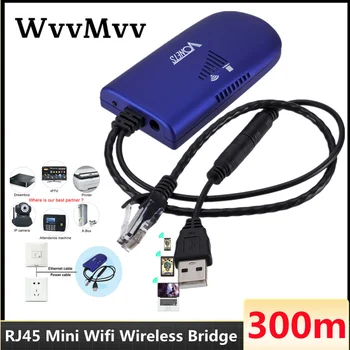 WVVMVV Mini Vonets VAP11G-300 RJ45 Wifi Bevielio ryšio Tiltas Wifi Kartotuvas Maršrutizatoriai 